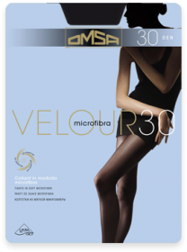 Колготки женские Omsa Velour microfibra 30 den